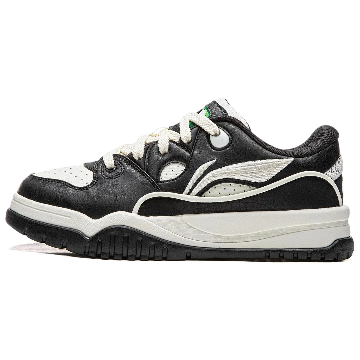 Кроссовки для скейтбординга Li-Ning Trendy Leap мужские черно-белые