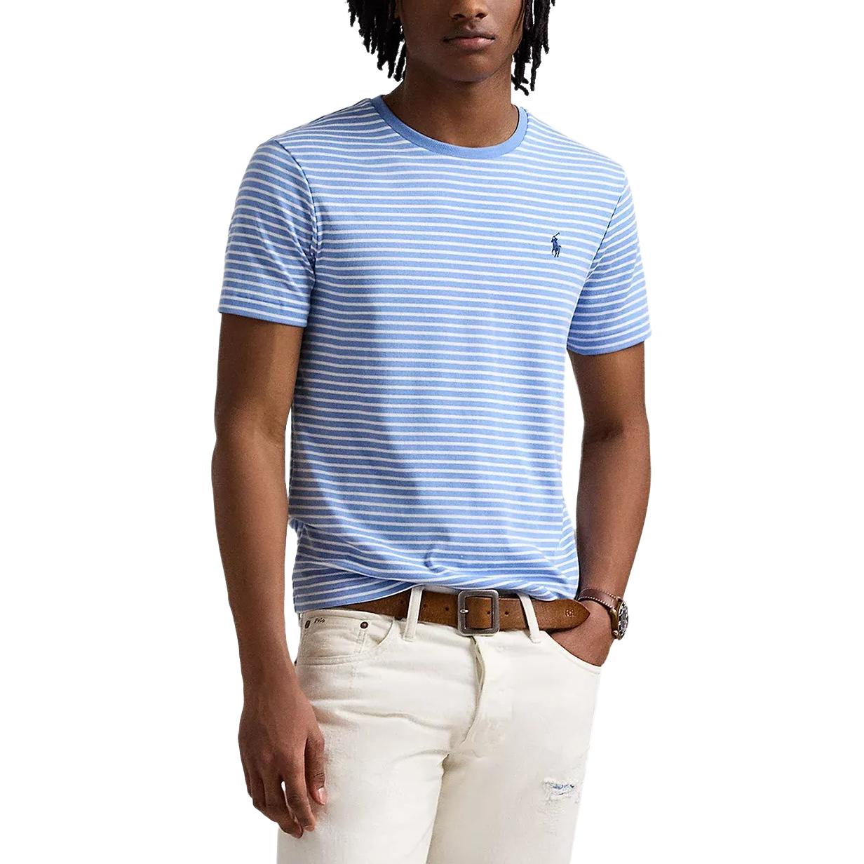 Футболка SS25 мужская Polo Ralph Lauren, синий — фото 3
