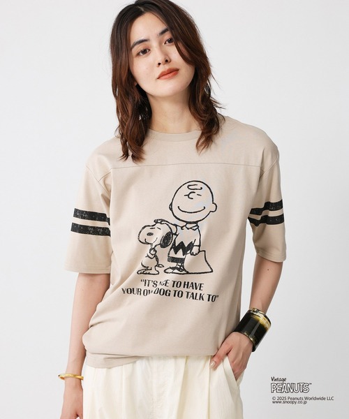 

Футболка для футбола PEANUTS, бежевый