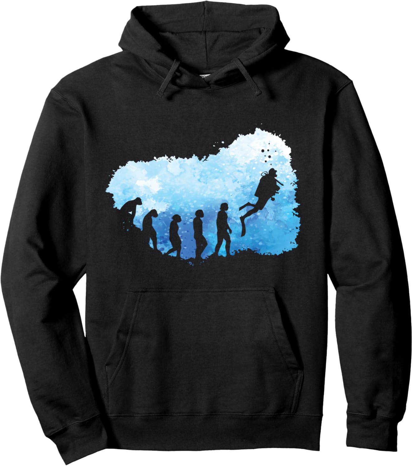 

Школа дайвинга Evolution Splash, толстовка для сноркелинга и дайвинга Scuba Diving Gear Site Scuba Diver Log Book, черный