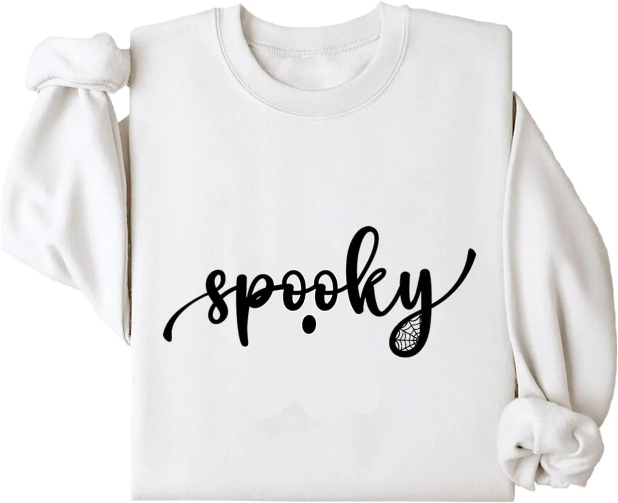 

Свитшот с принтом Halloween Ghost Boo Racsea