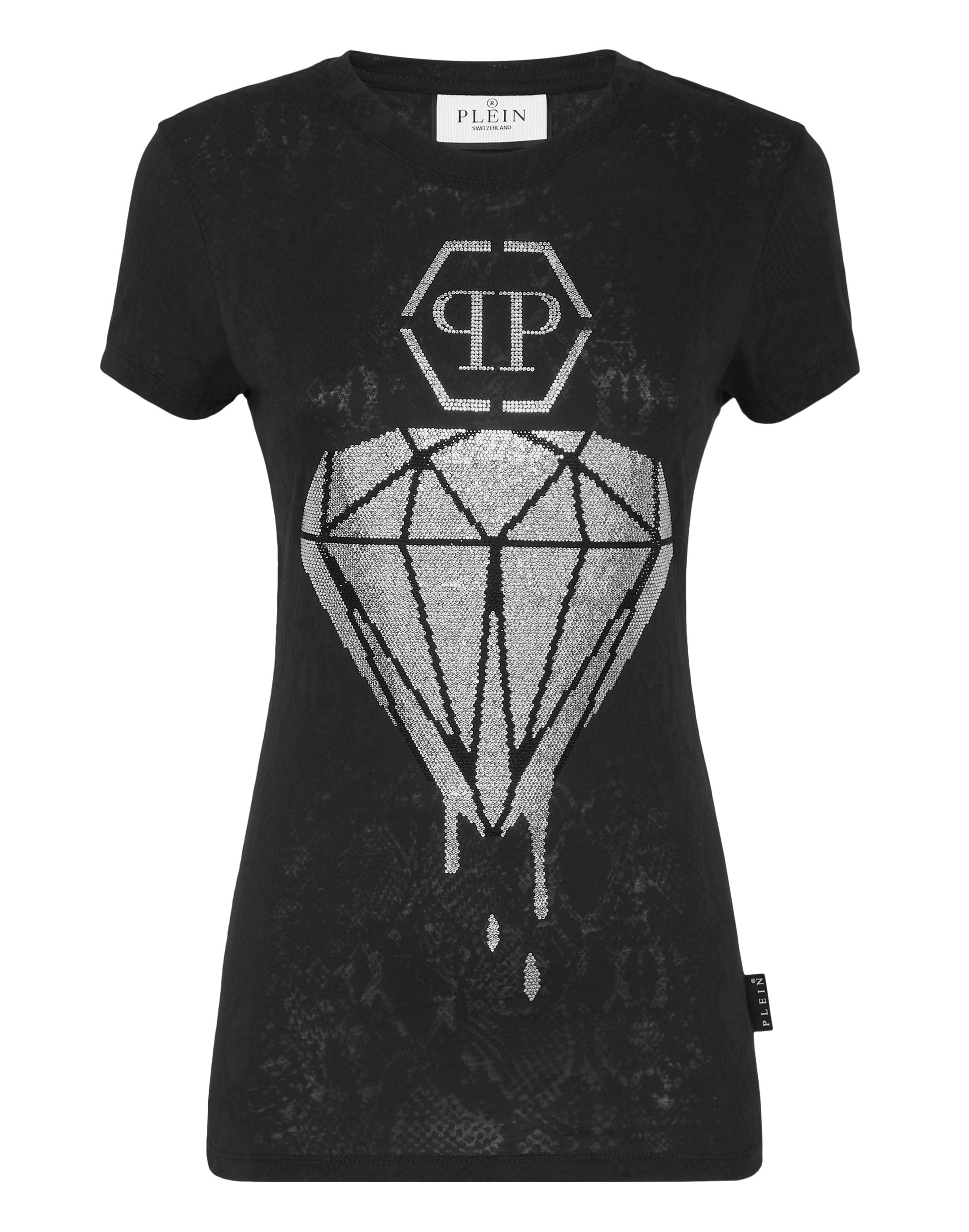 

Футболка с круглым вырезом Sexy Pure Fit PHILIPP PLEIN, черный