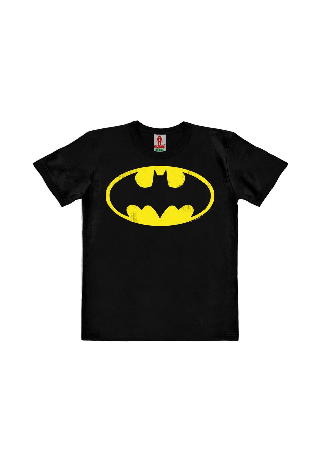 

Футболка Organic Kids Бэтмен - Логотип LOGOSHIRT, черный