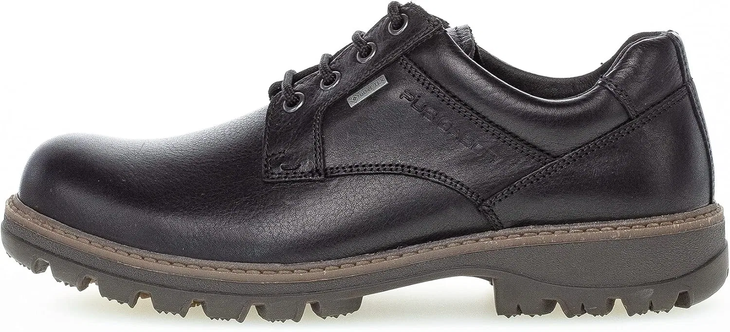 Мужские деловые туфли Pius Gabor на шнуровке, Gore-Tex, Extragrip, сменная латексная стелька, Black — фото 2