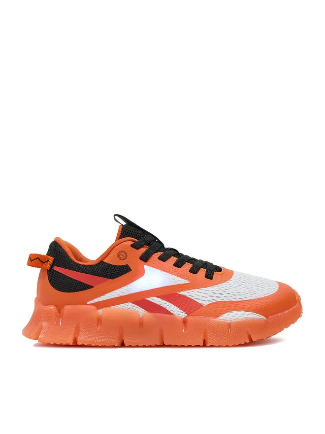 Reebok Кроссовки EO-ZIG N GLOW 3 ELASTIC LACE 100248021 оранжевые