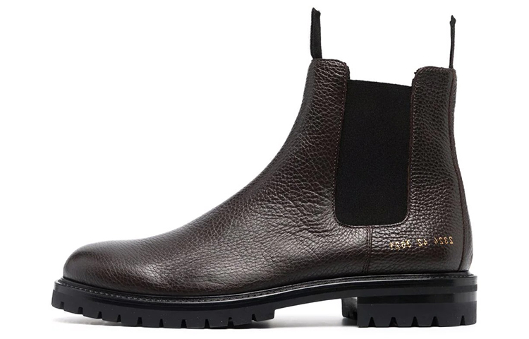 

COMMON PROJECTS Коричневые мужские короткие челси-боты