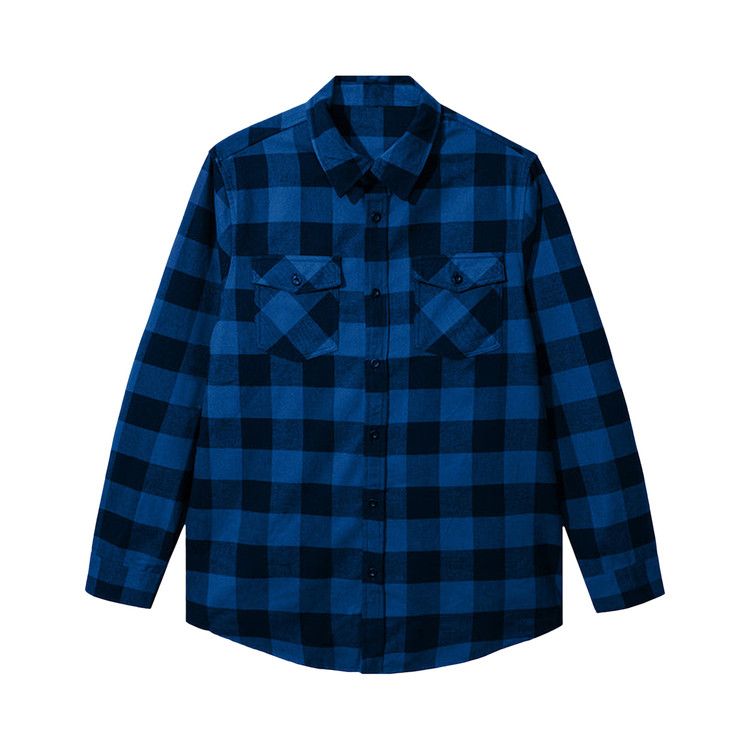

Топ Anti Social Social Club A Fire Inside Flannel, Blue