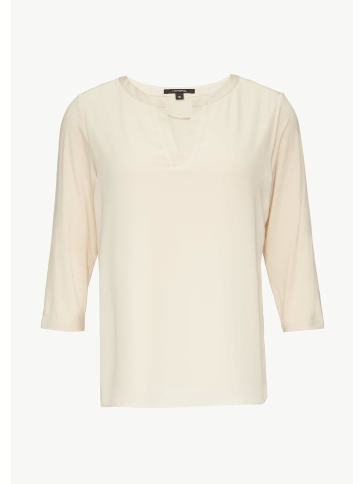 

Футболка comma T-Shirt 3/4 Arm, бежевый