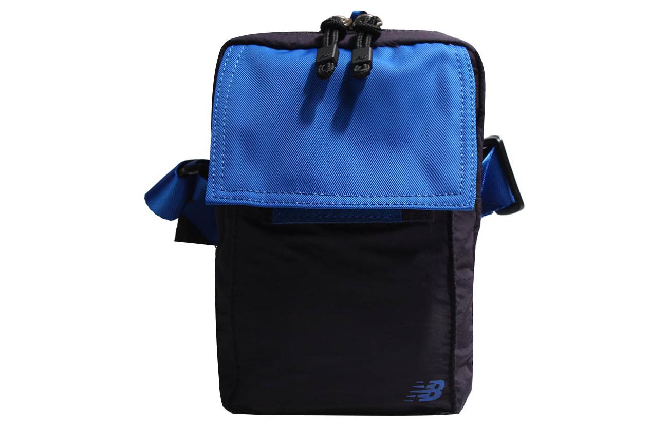 

Сумка через плечо из ткани, мини-кроссбоди унисекс синий/черный New Balance