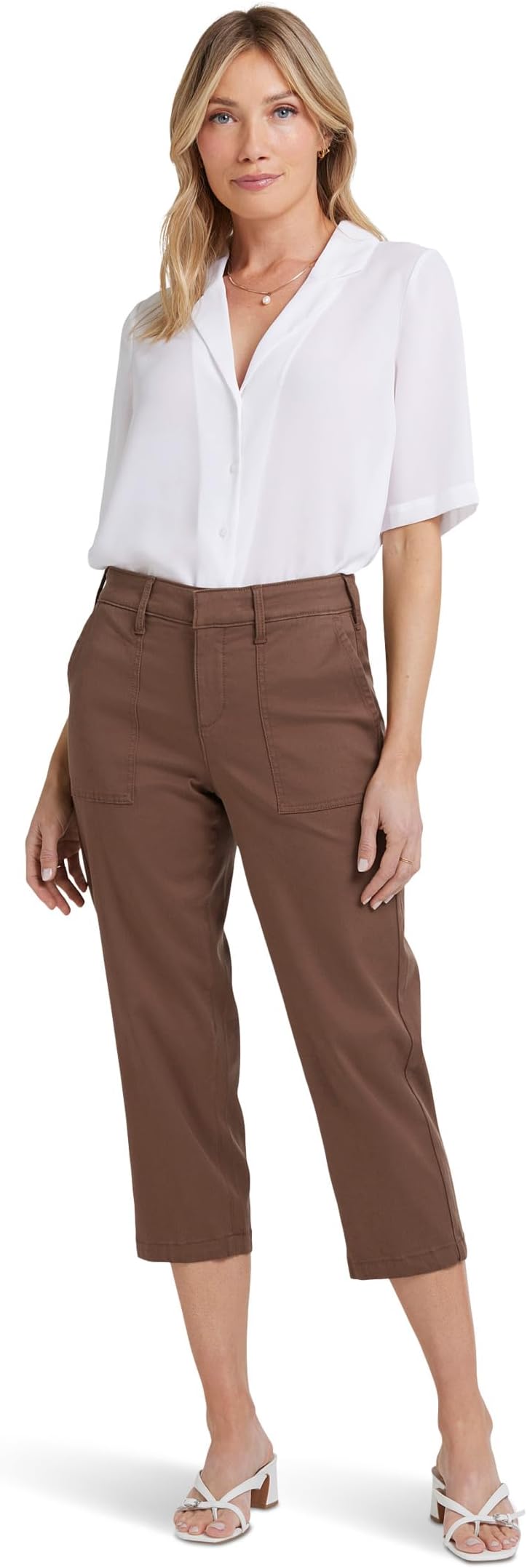 

Брюки NYDJ Utility Pants, цвет Mocha
