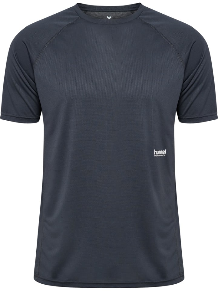 

Футболка "Pulse Workout T-Shirt S/S" серого цвета Hummel