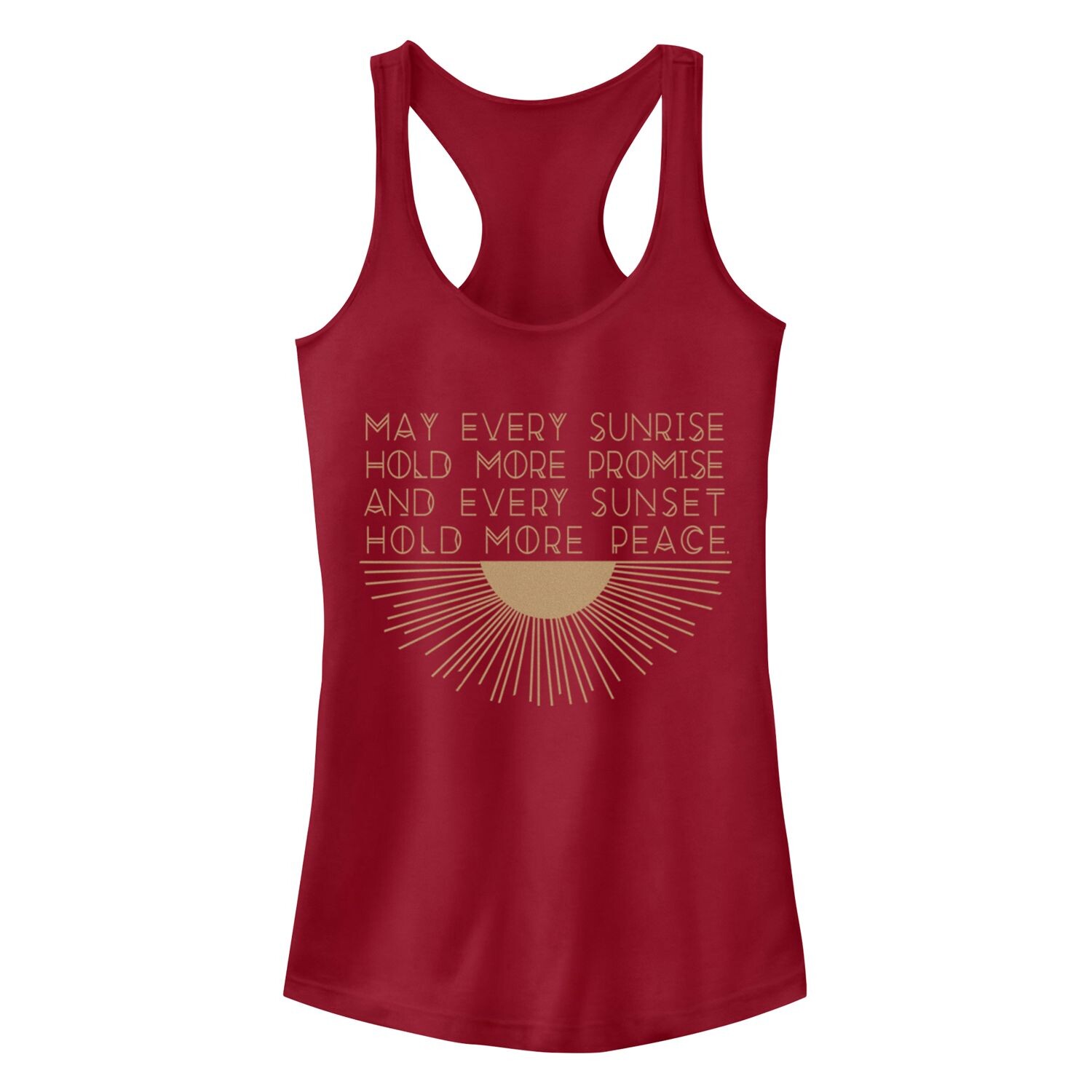 

Юниорская майка Fifth Sun Sunset Peace Ideal Racerback.