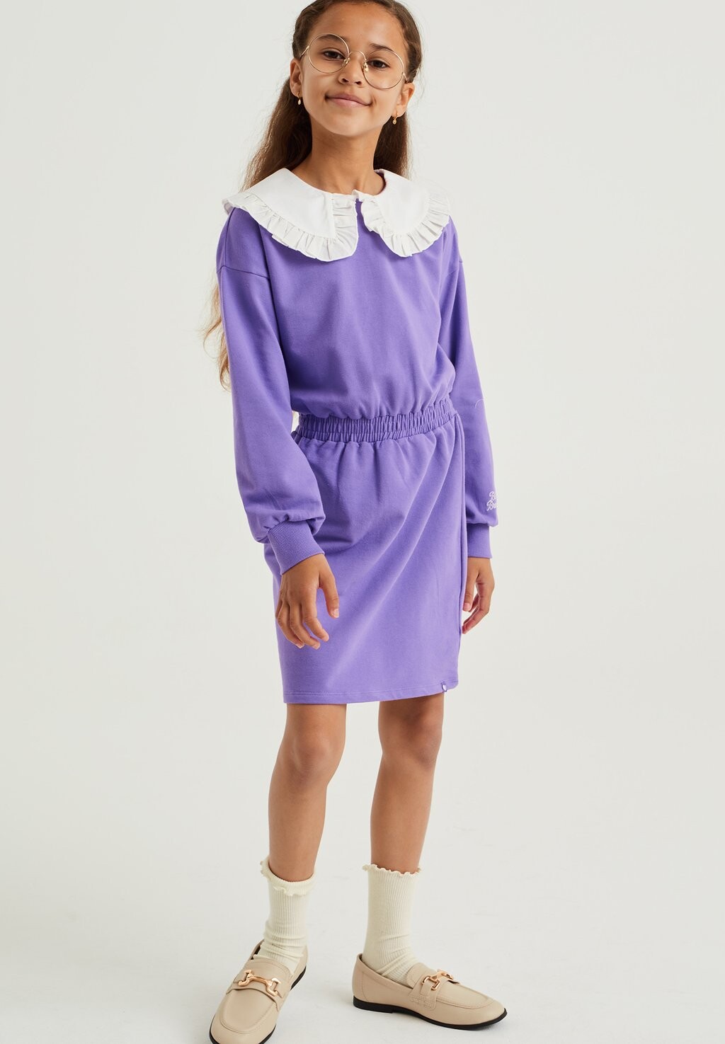 

Платье из джерси WE Fashion, фиолетовое, Фиолетовый, Платье из джерси WE Fashion, фиолетовое