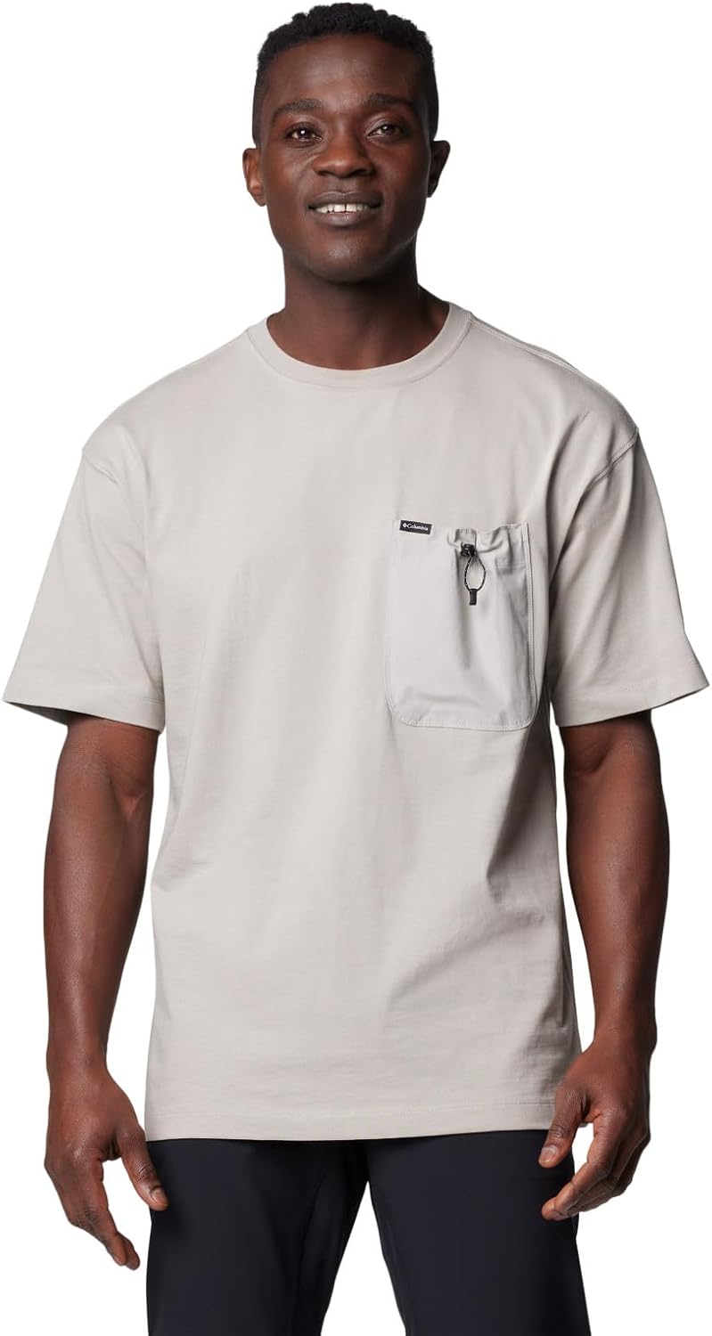 

Футболка Columbia Mens Landroamer Pocket, Flint Grey, Серый, Футболка Columbia Mens Landroamer Pocket, Flint Grey