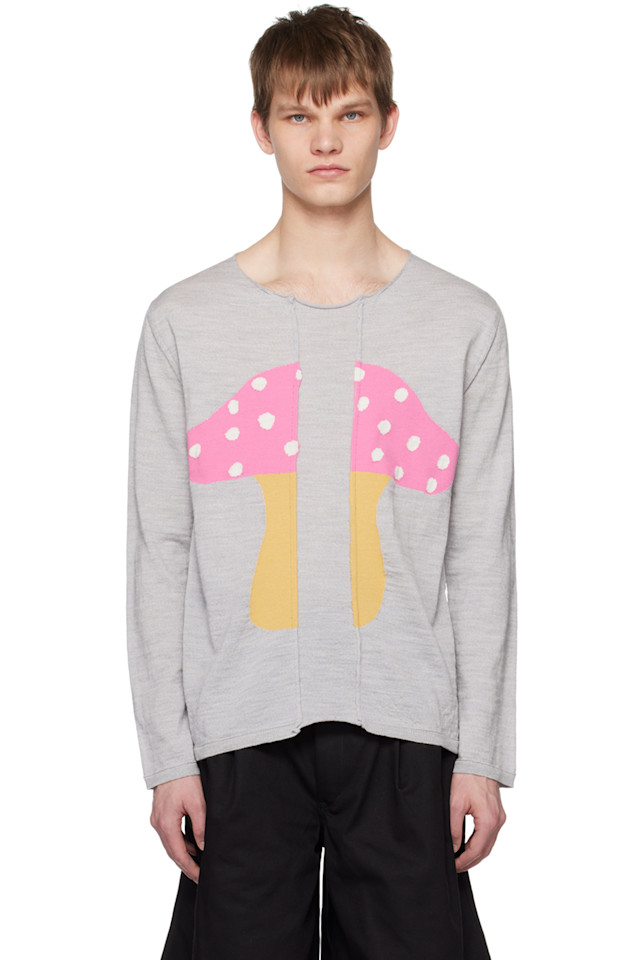 

Свитер Brett Westfall Edition Comme Des Garçons Shirt, серый