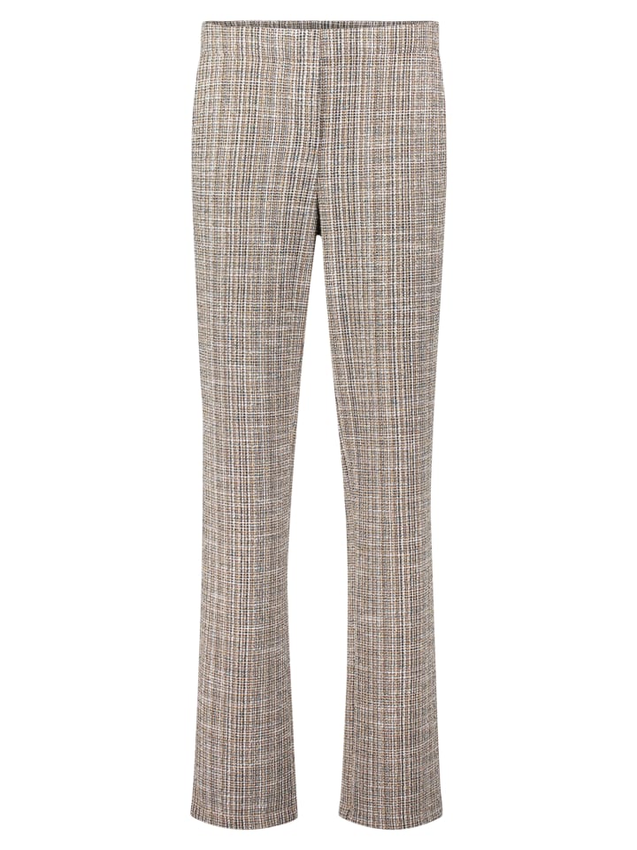 

Тканевые брюки BETTY & CO Schlupfhose mit Struktur, цвет Camel/Cream