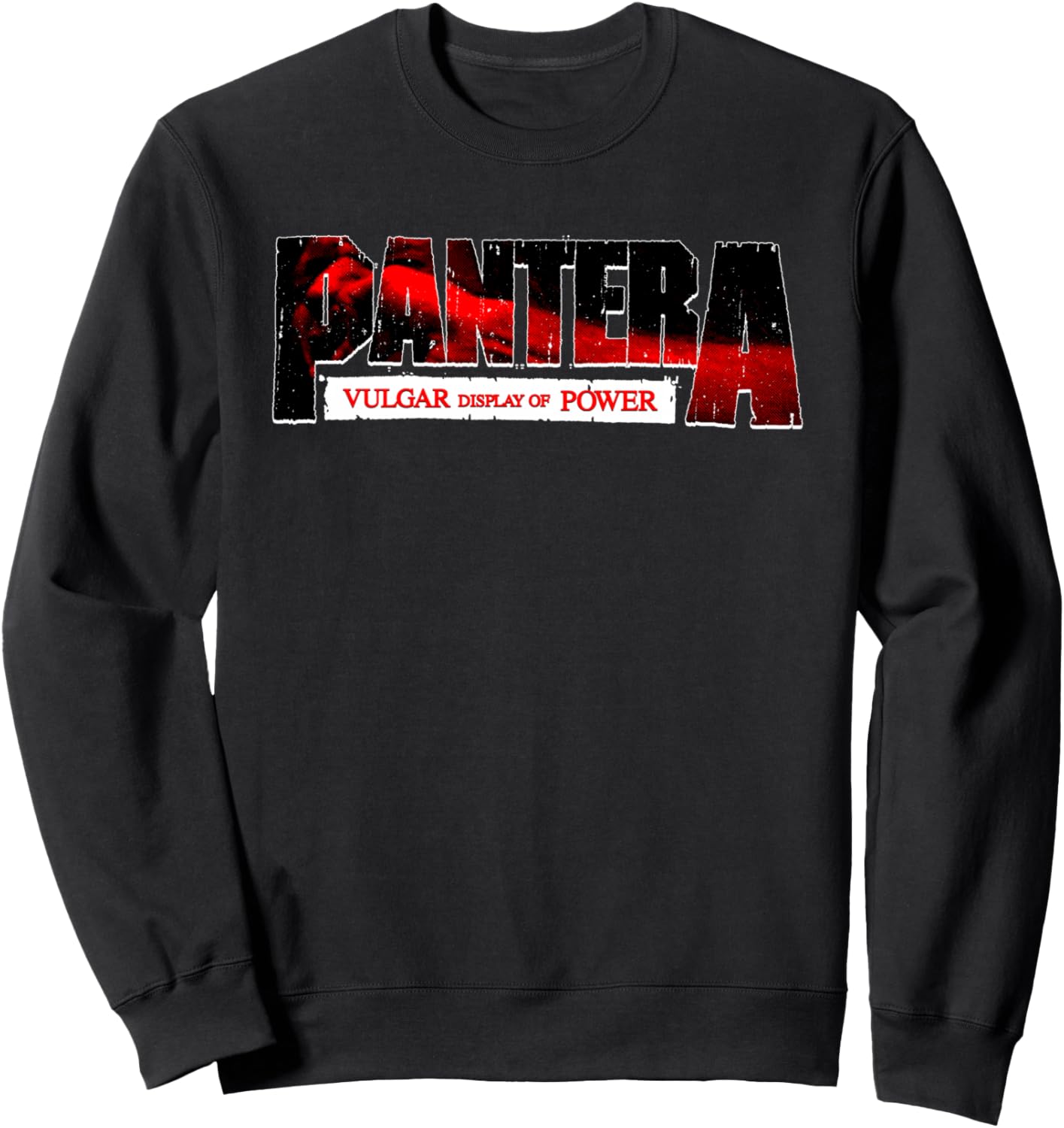 

Официальная толстовка Pantera с логотипом Vulgar Display Of Power, черная, Черный, Официальная толстовка Pantera с логотипом Vulgar Display Of Power, черная