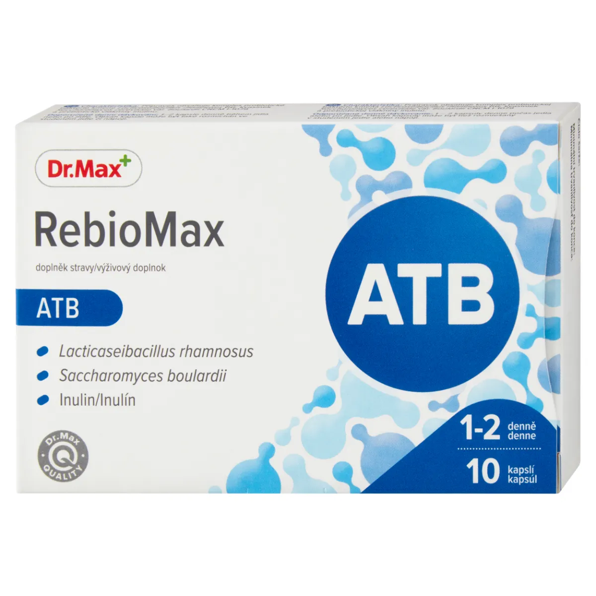 

Доктор Макс Ребиомакс 10 таблеток пробиотиков и пребиотиков Dr. Max