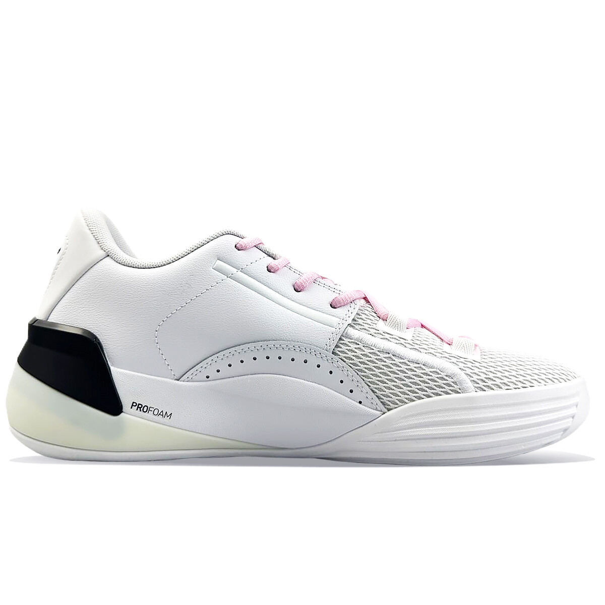 

Баскетбольные кроссовки Clyde Hardwood мужские низкие розовые Puma