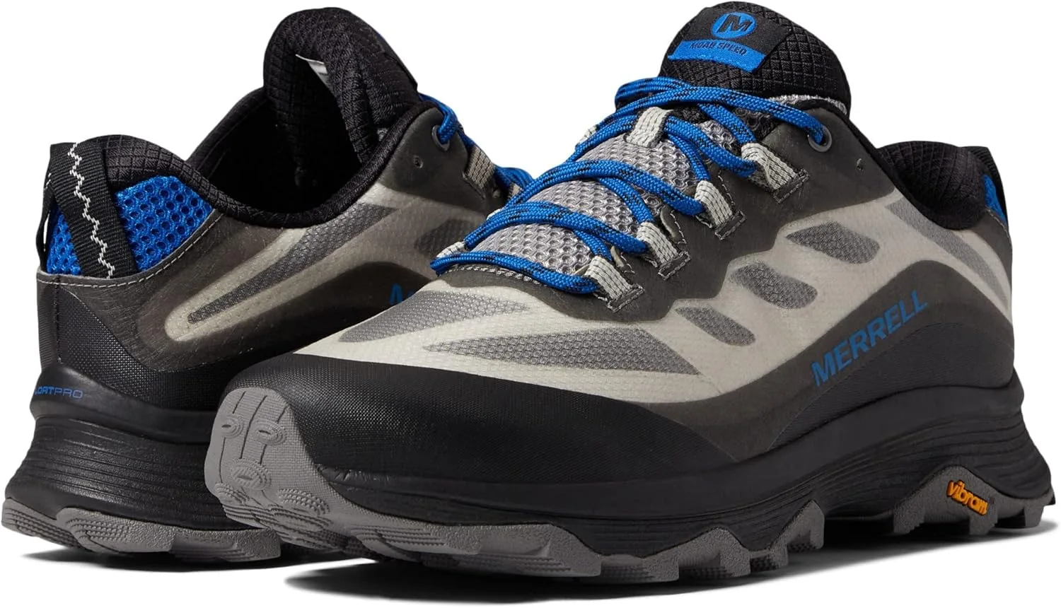 Трекинговые кроссовки Merrell Moab Speed J067039, обувь для активного отдыха, кроссовки для мужчин, синий