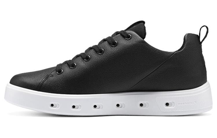 

Кеды Ecco Skateboard Shoes Men Low-Top Black