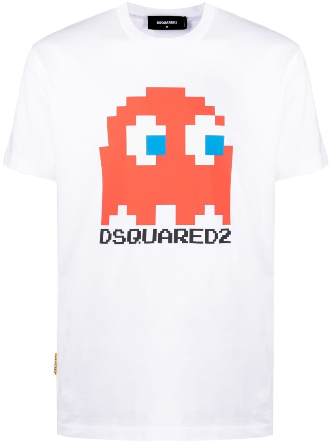 

Dsquared2 футболка с принтом, белый