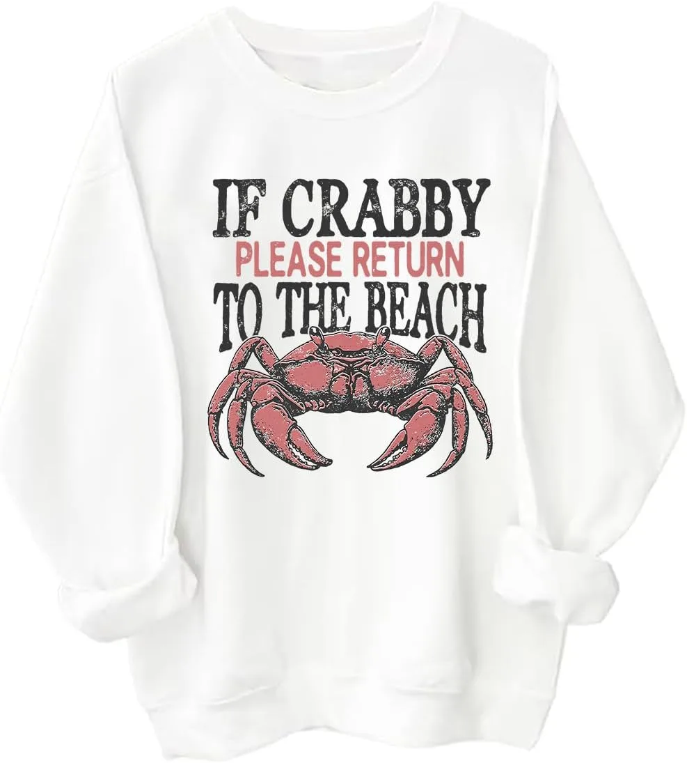 

Толстовка If Crabby Please Return To The Beach Exosea