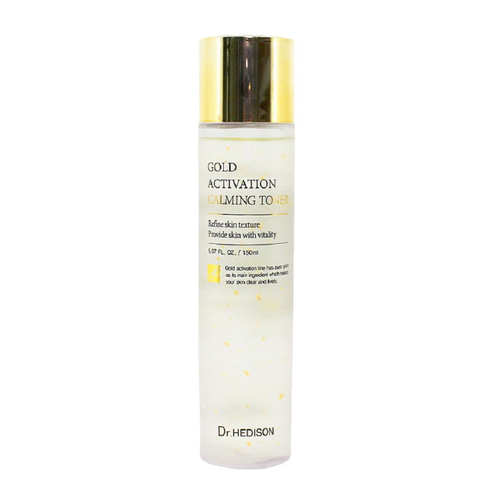 

Успокаивающий тоник для лица gold activation calming toner Dr.Hedison, 150 мл