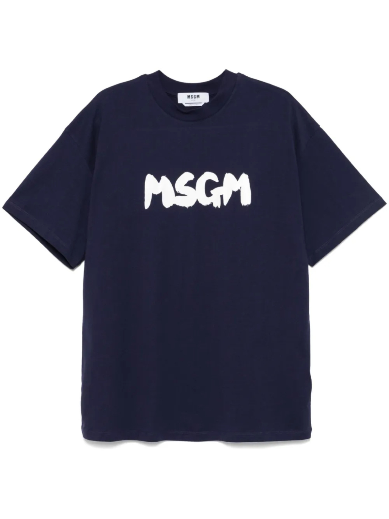 

Футболка с логотипом MSGM, синий