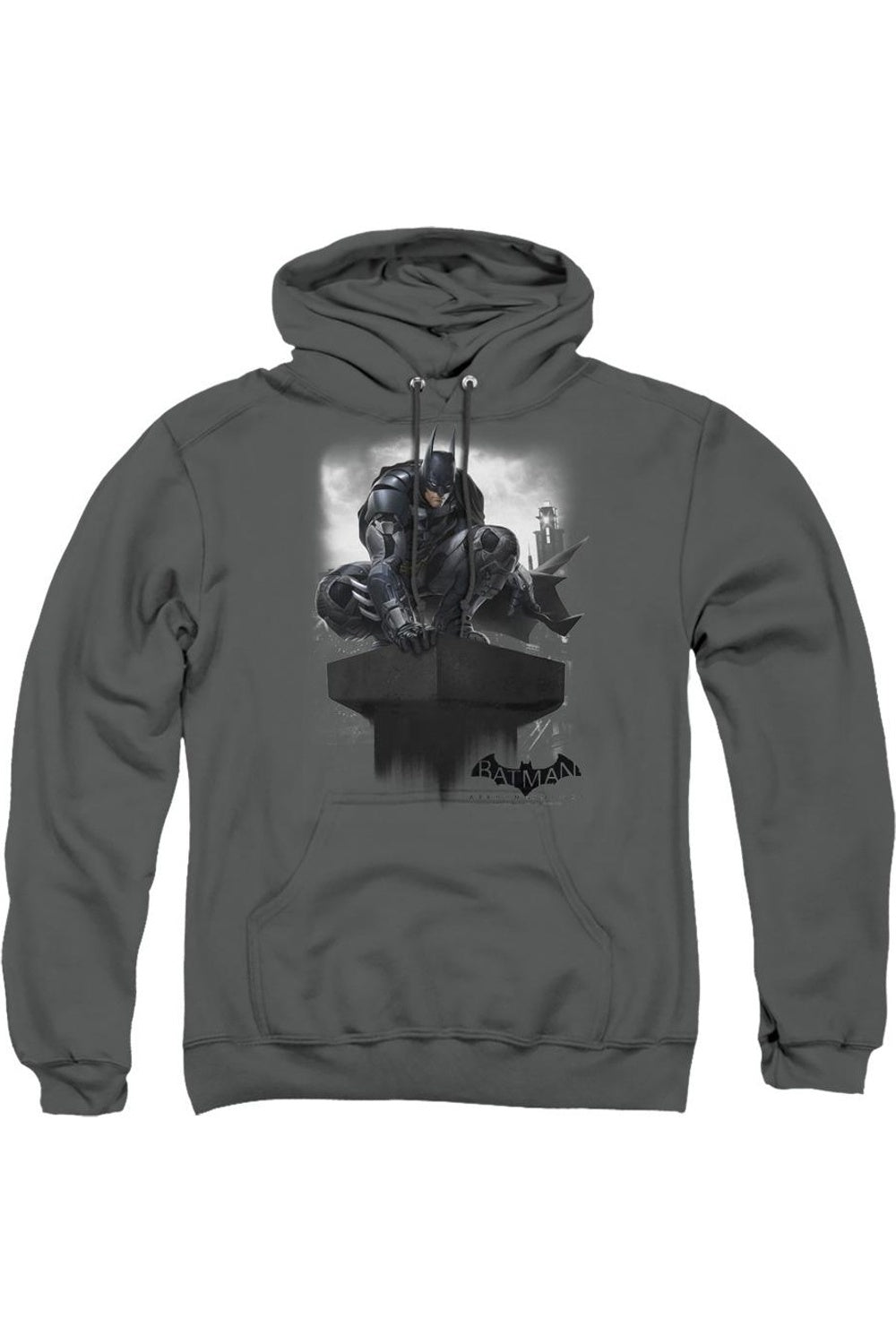 

Толстовка с капюшоном Batman Arkham Knight для взрослых Gildan, цвет charcoal