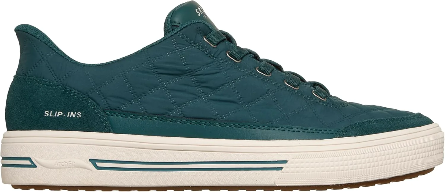 Мужские слипоны Skechers Arch Fit Arcade - Charming Daze Hands Free — фото 4