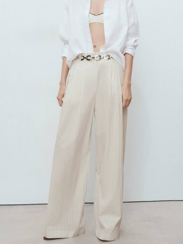 

Брюки Delta Stripe Mango, Lt Pastel Grey