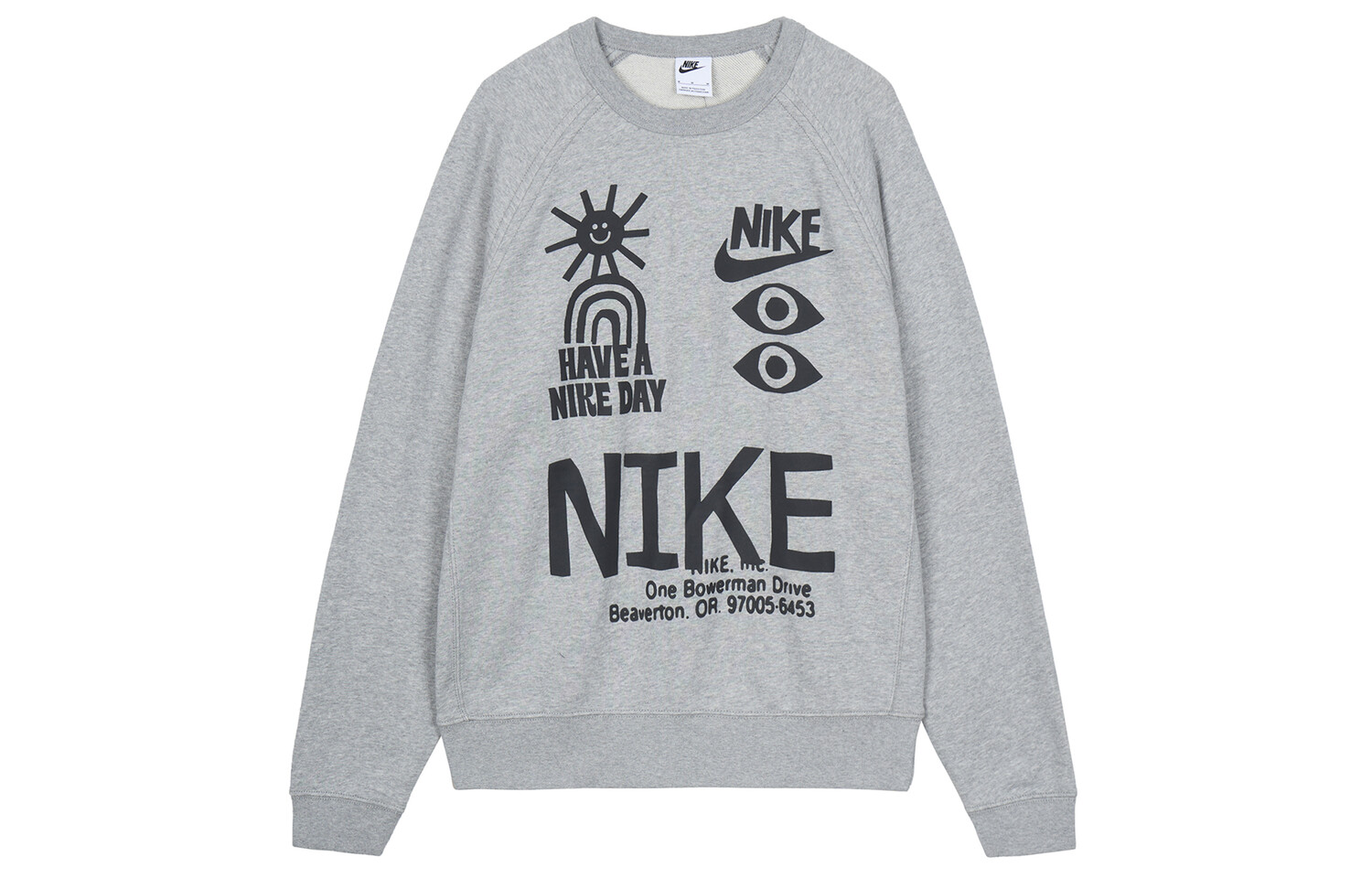 

Толстовка мужская серая Nike, серый