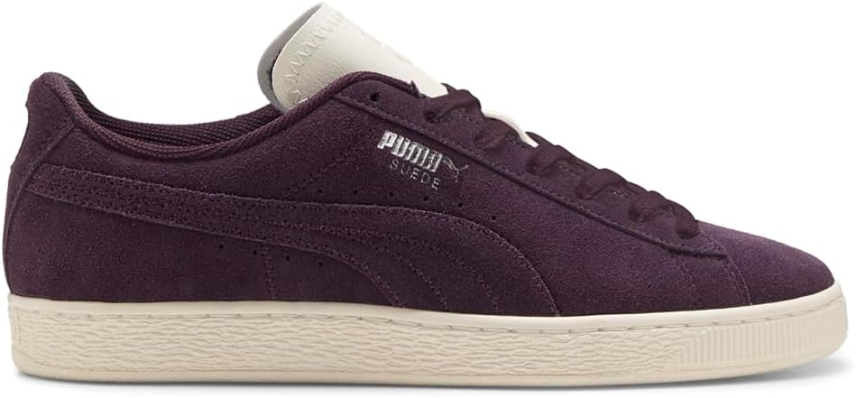 

Мужские замшевые кроссовки PUMA с шнуровкой, повседневные - фиолетовые