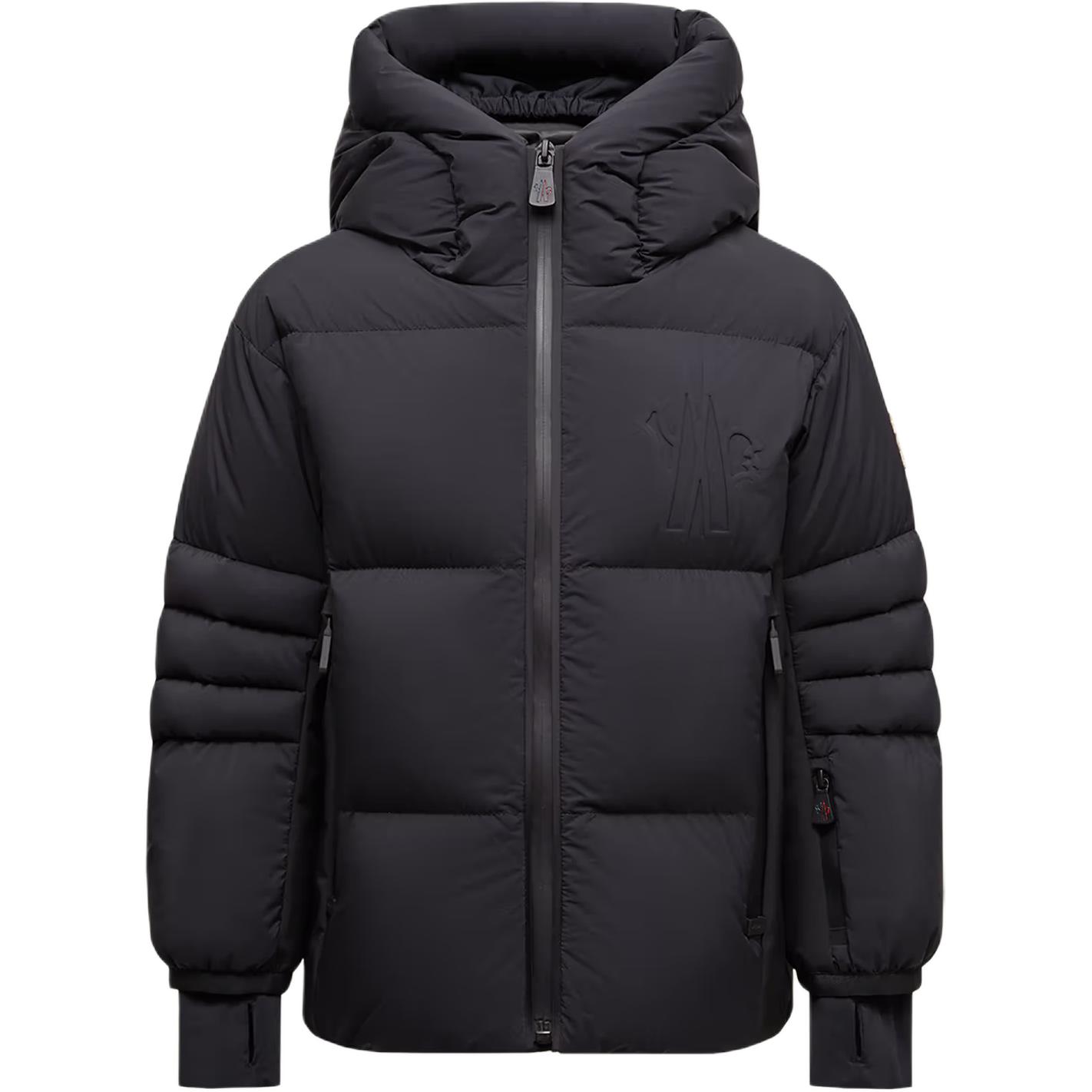 

Пуховик New Down лыжная куртка детская Moncler Grenoble, черный