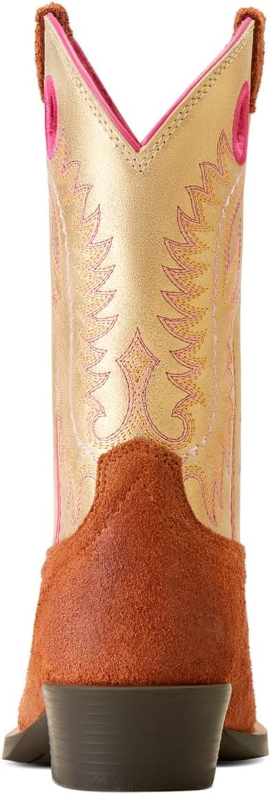Детские сапоги-дерби ARIAT Derby Monroe Western Boot, золотой — фото 4