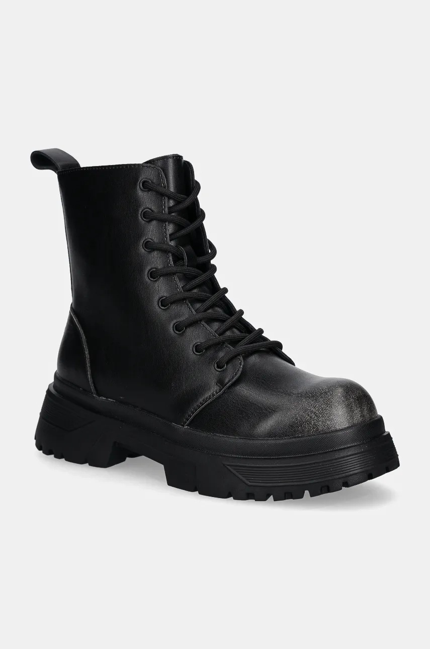 

Кожаные мотоциклетные ботинки PALERMO BOOT Guess, черный