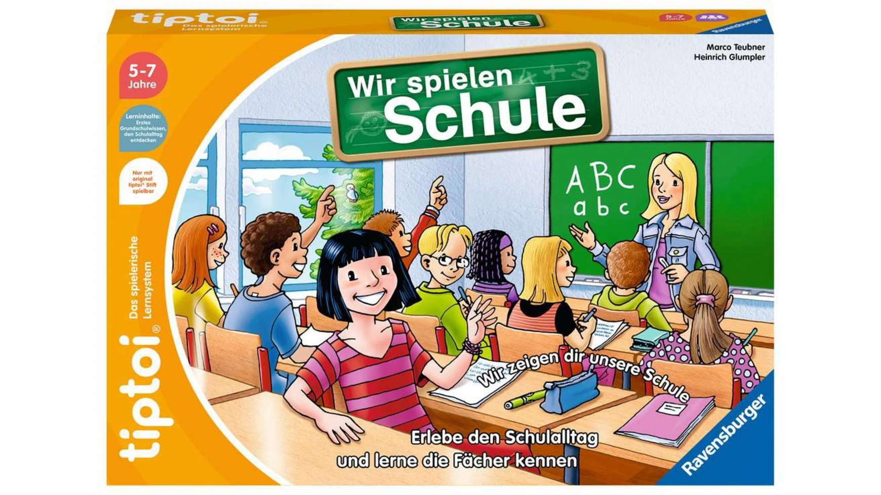

Ravensburger Tiptoi Игра Играем в школу Игра от Ravensburger для детей от 5 лет и старше