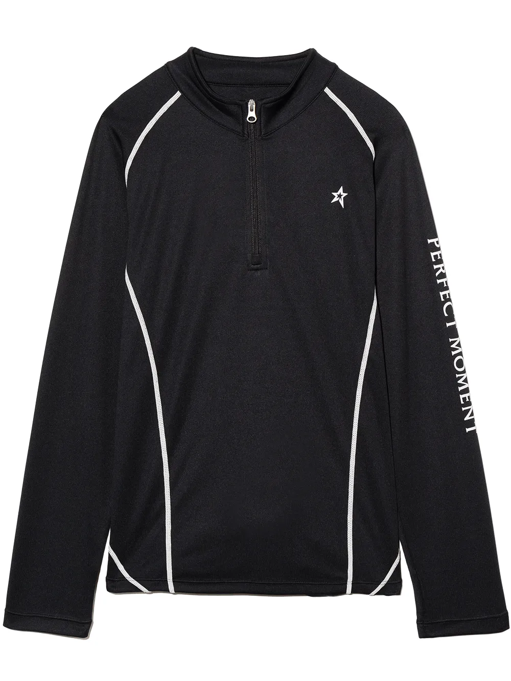 

Топ на молнии с логотипом Perfect Moment Kids, черный