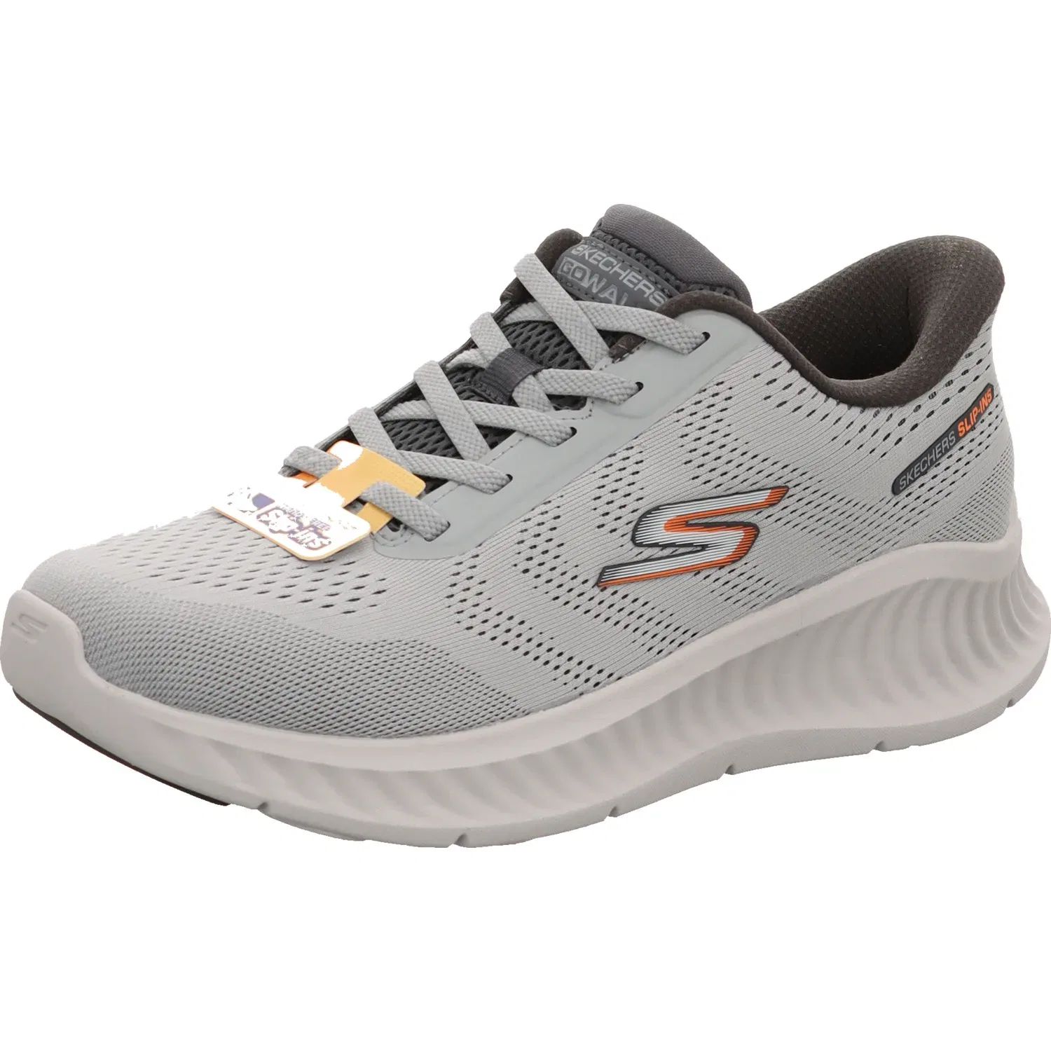 Кроссовки шнурованные Skechers, серый