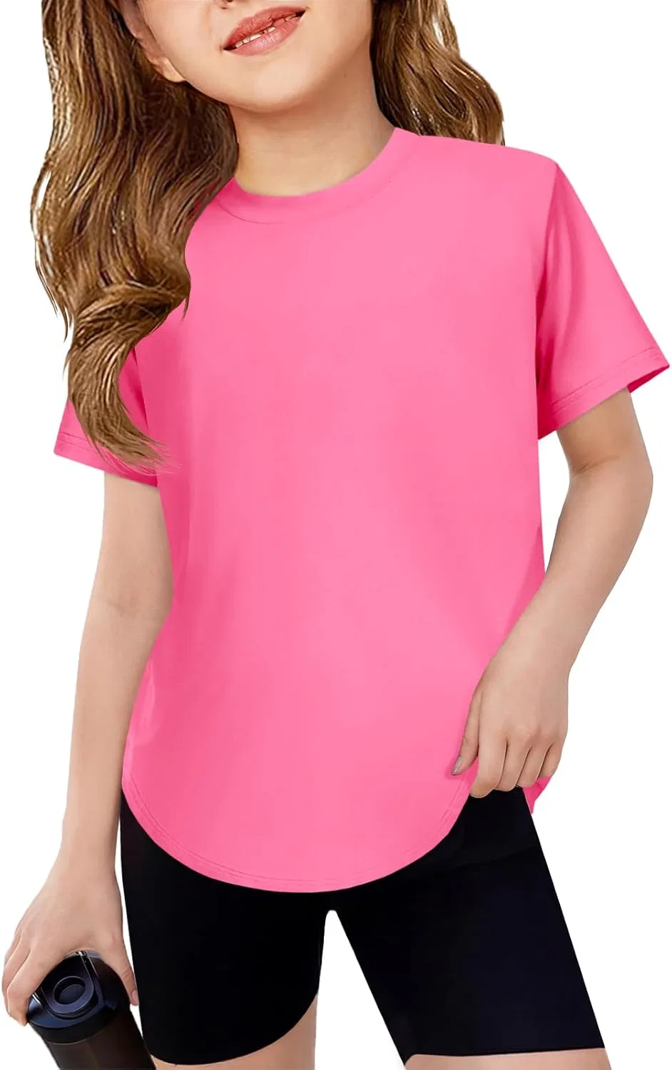 Футболка активная детская Humordream, Hot Pink