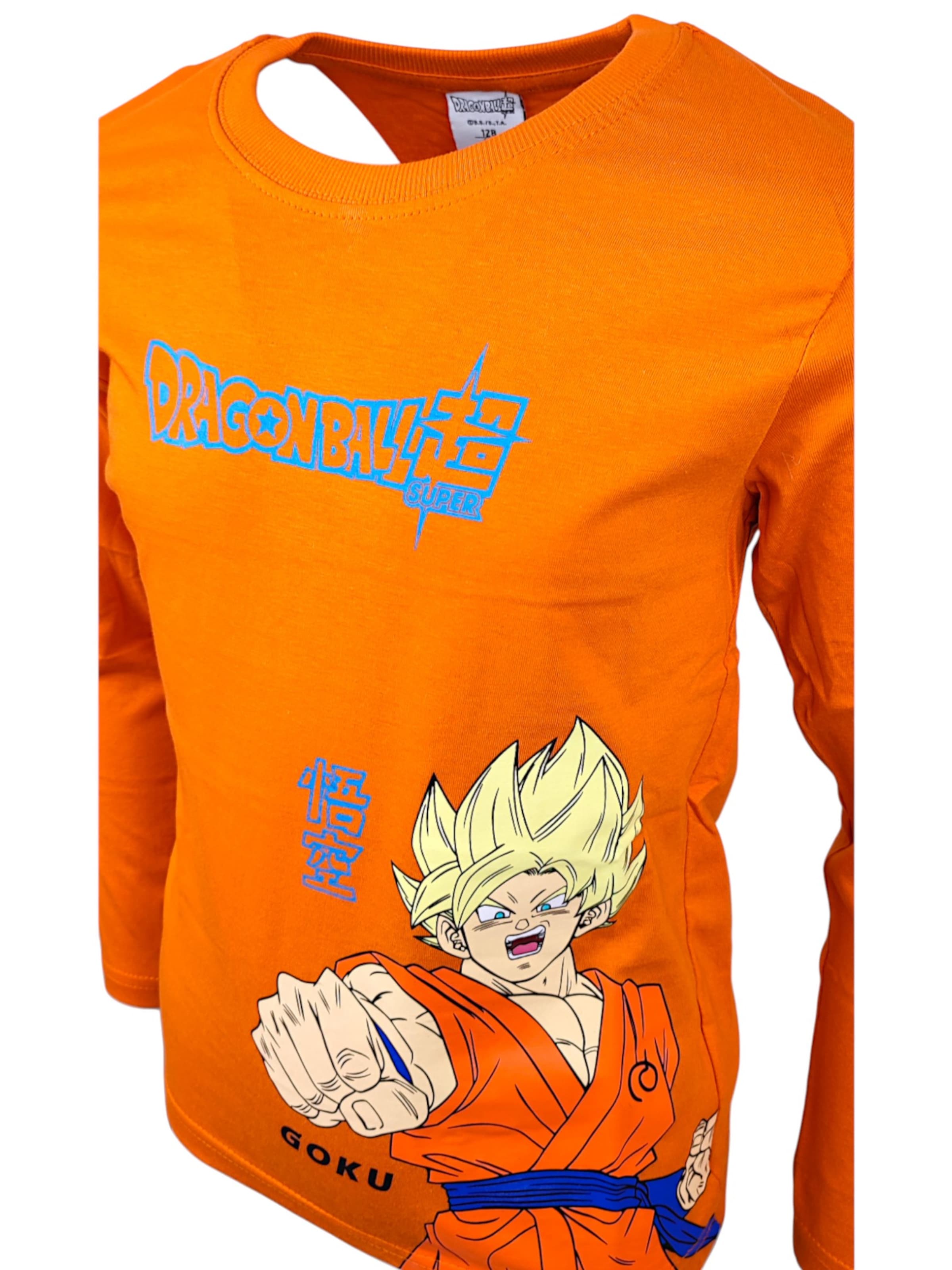 Dragon Ball Лонгслив 'Son Goku' в оранжевом цвете — фото 4
