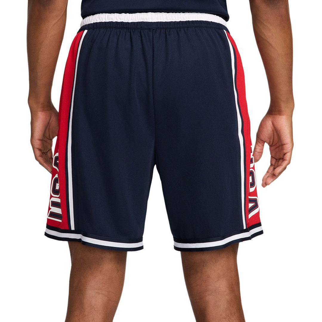 Шорты баскетбольные мужские Nike USA Basketball Olympic Team Series Obsidian/Sports Red/White — фото 2