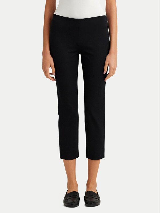 

Брюки прямого кроя Skinny Fit Streç Pantolon 200687713003 Lauren Ralph Lauren, черный