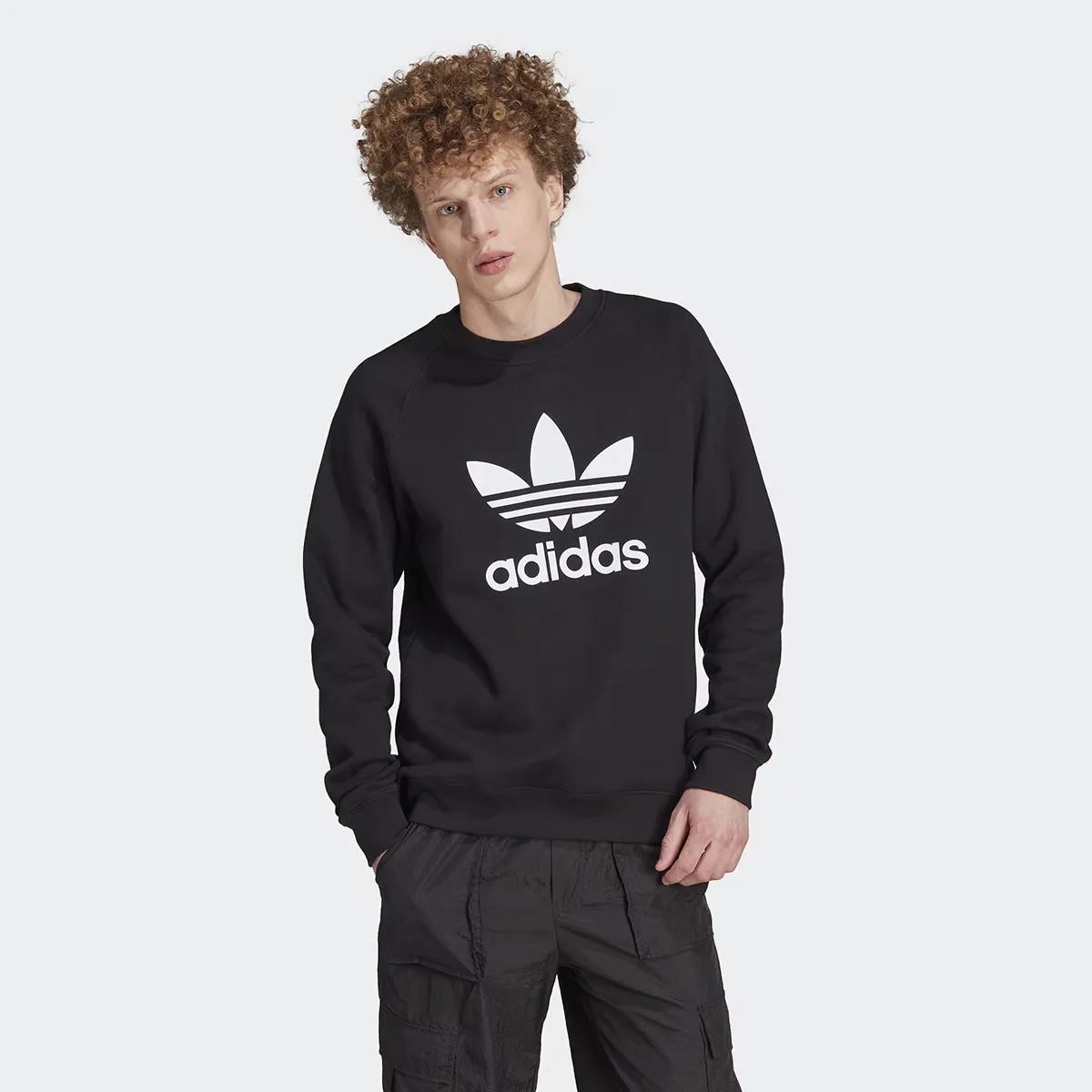 

Мужская толстовка adicolor Classic Трилистник Adidas Originals, чёрный