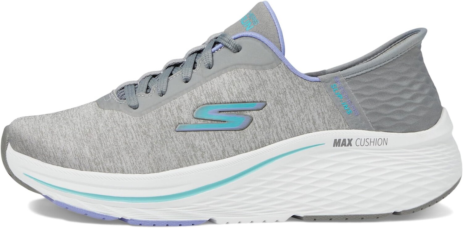 Кроссовки Max Cushioning Elite 2.0 Prevail Hands Free Slip-Ins SKECHERS, цвет Gray/Blue — фото 4