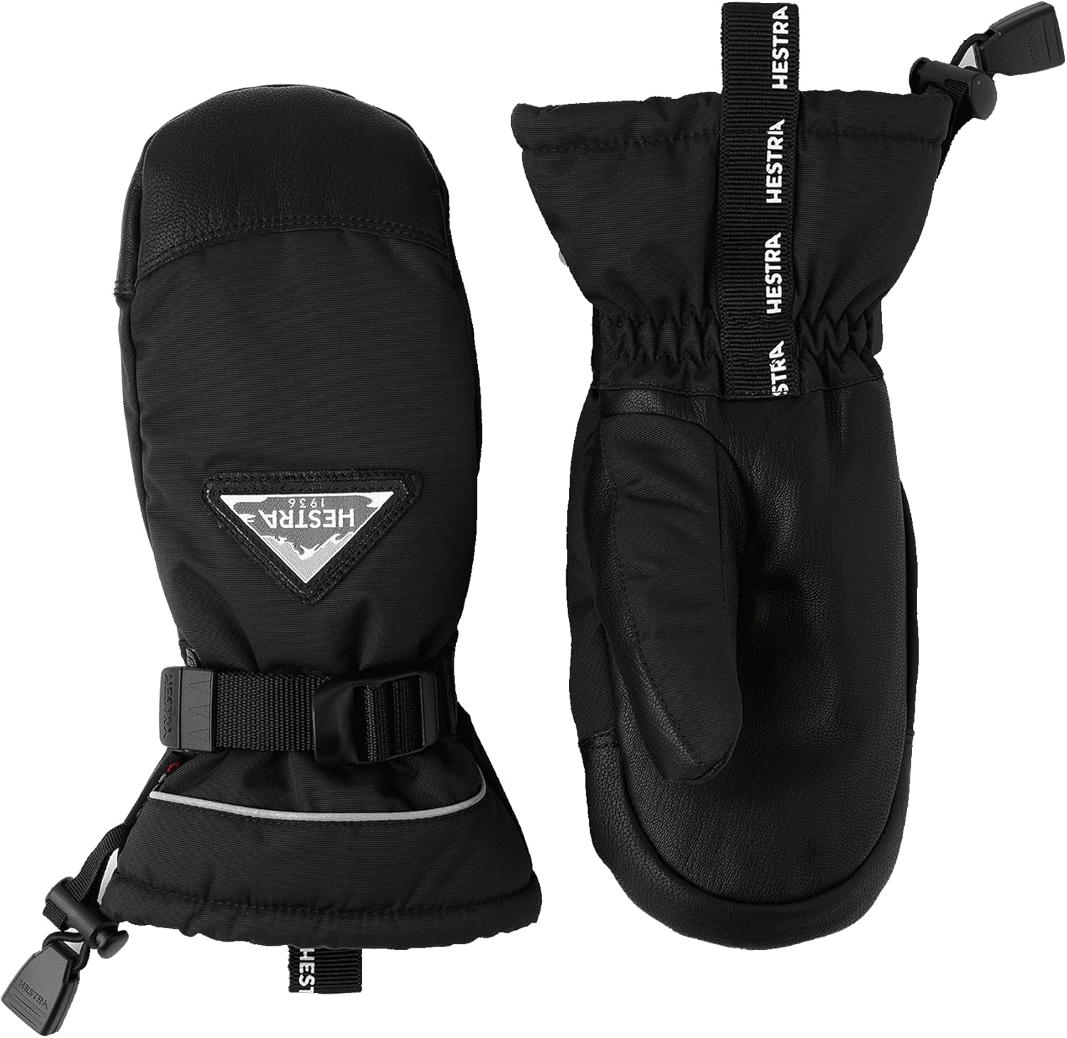 

Варежки Hestra Skare CZone Junior (для детей 4-13 лет) Водонепроницаемые варежки для катания на лыжах и игр в снегу, Black