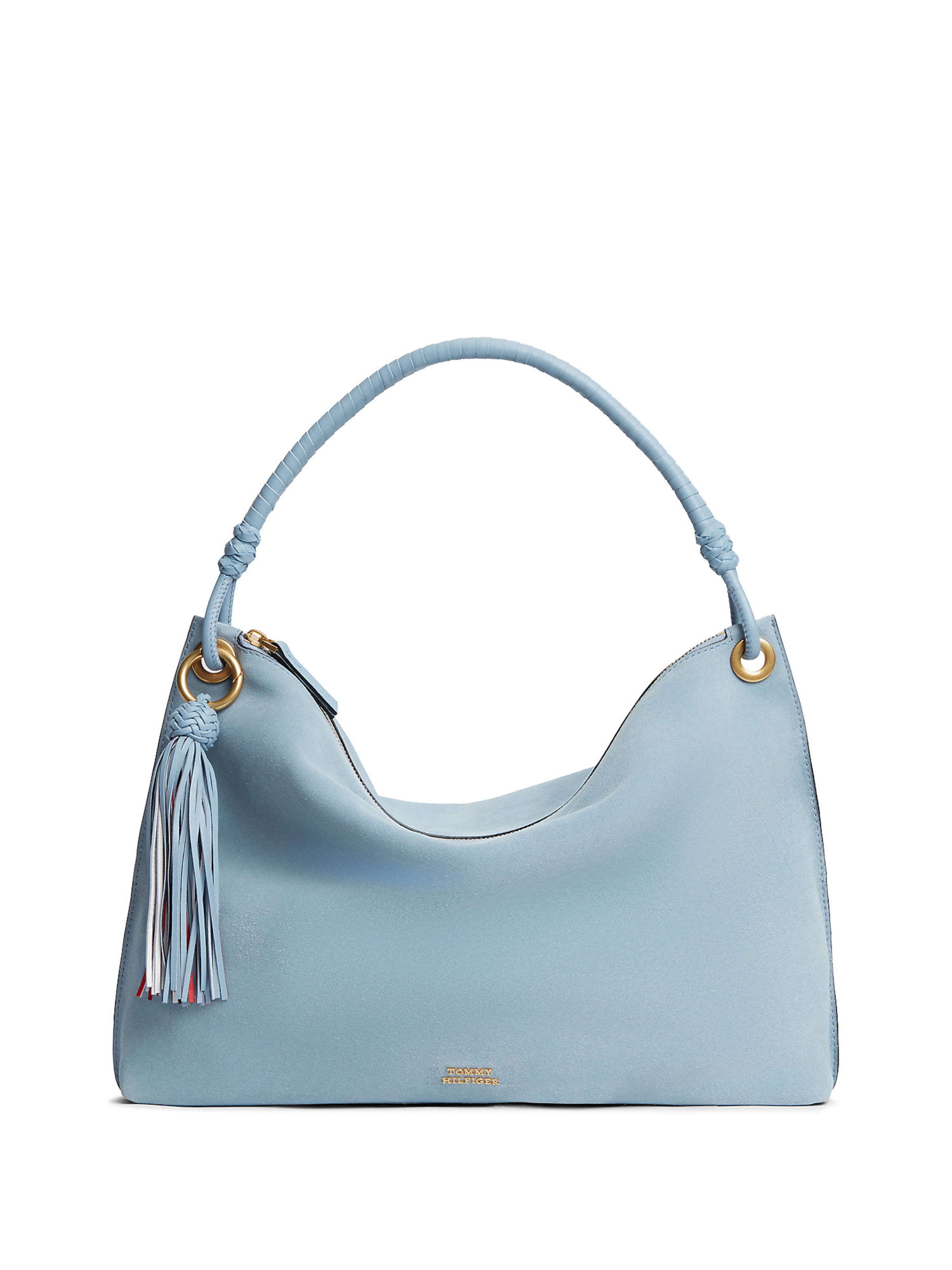 

TOMMY HILFIGER Плечевая сумка в небесно-голубом цвете