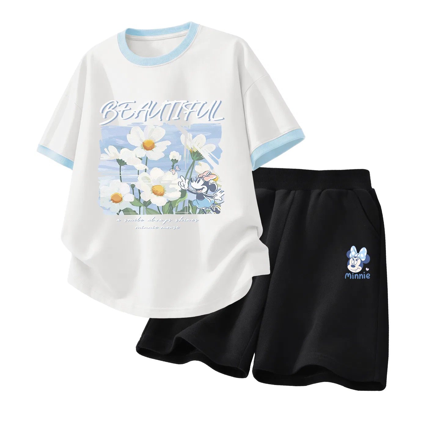 Детский спортивный костюм Casual Sportswear 2 Piece Set Disney, D Label NIE K White Purple+D Label NIE K Gray — фото 4
