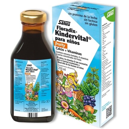 

Salus Floradix Kindervital Fruity 250мл - Черный